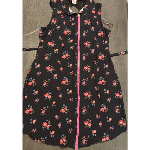 NWT No Boundaries Women's Button Front Floral Print Dress Size XL - Picture 8 of 8
